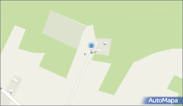 Miszory, Miszory, 58, mapa Miszory