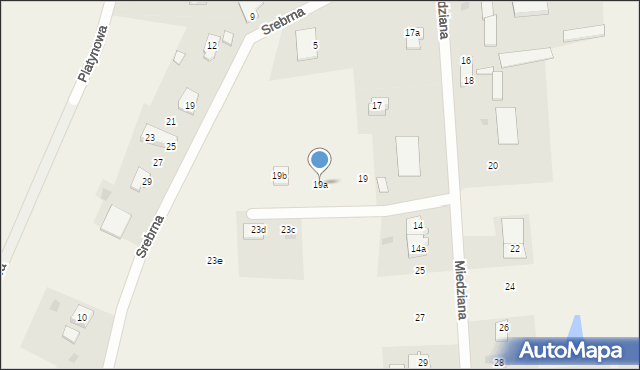 Nowa Wieś Malborska, Miedziana, 19a, mapa Nowa Wieś Malborska
