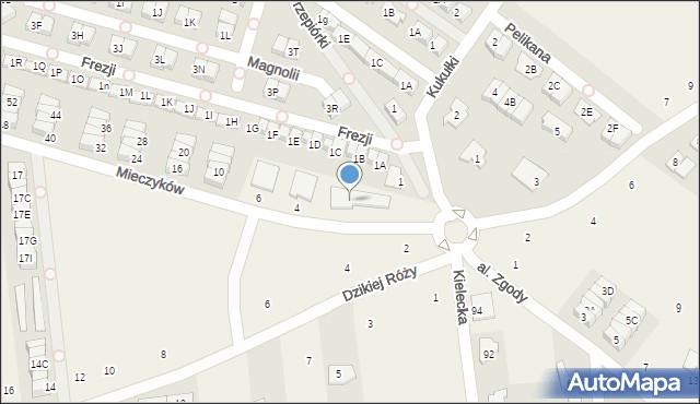 Nowa Wola, Mieczyków, 2, mapa Nowa Wola