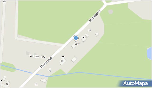 Nowe Warpno, Miroszewo, 35, mapa Nowe Warpno
