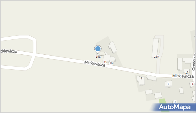 Nowogródek Pomorski, Mickiewicza Adama, 15a, mapa Nowogródek Pomorski