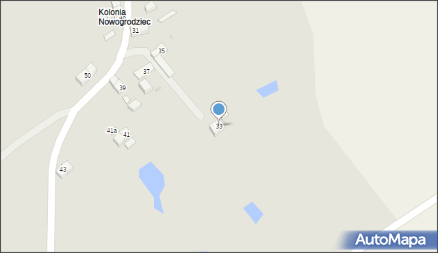 Nowogrodziec, Mickiewicza Adama, 33, mapa Nowogrodziec