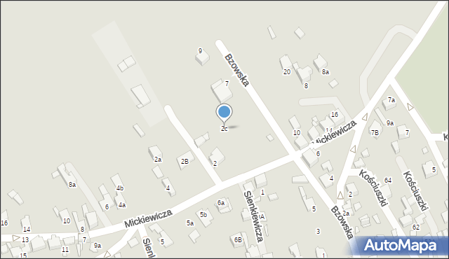 Ogrodzieniec, Mickiewicza Adama, 2c, mapa Ogrodzieniec