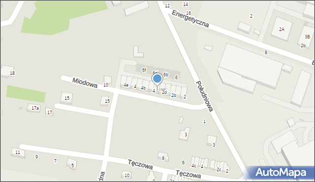 Oleśnica, Miodowa, 2e, mapa Oleśnica
