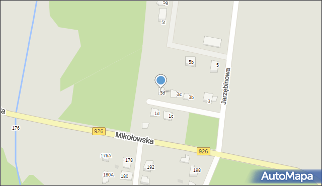 Orzesze, Mikołowska, 283, mapa Orzesze