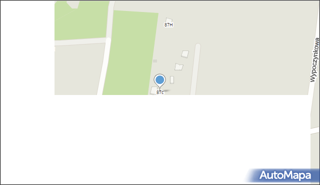 Ostrów Lubelski, Mickiewicza Adama, 87c, mapa Ostrów Lubelski