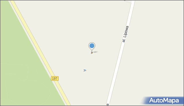 Pawłowo Skockie, Miodowa, 3f, mapa Pawłowo Skockie