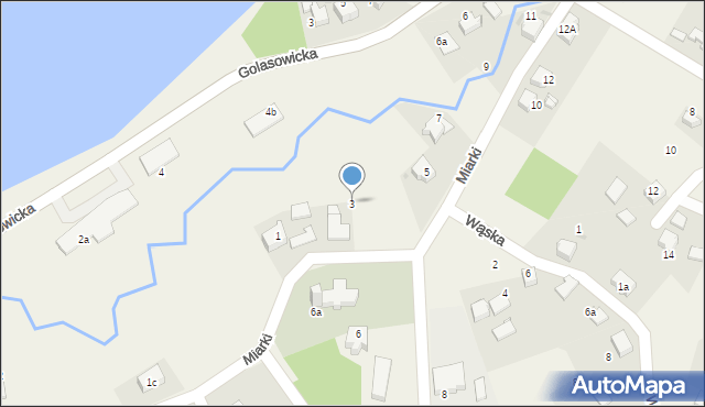 Pielgrzymowice, Miarki, 3, mapa Pielgrzymowice