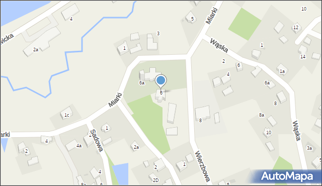 Pielgrzymowice, Miarki, 6, mapa Pielgrzymowice