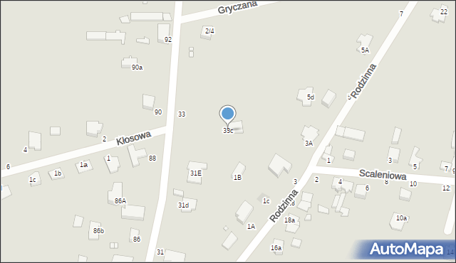 Piotrków Trybunalski, Michałowska, 33c, mapa Piotrków Trybunalski