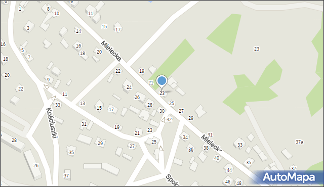 Połaniec, Mielecka, 23, mapa Połaniec