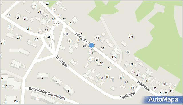 Połaniec, Mielecka, 44, mapa Połaniec