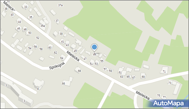 Połaniec, Mielecka, 49, mapa Połaniec