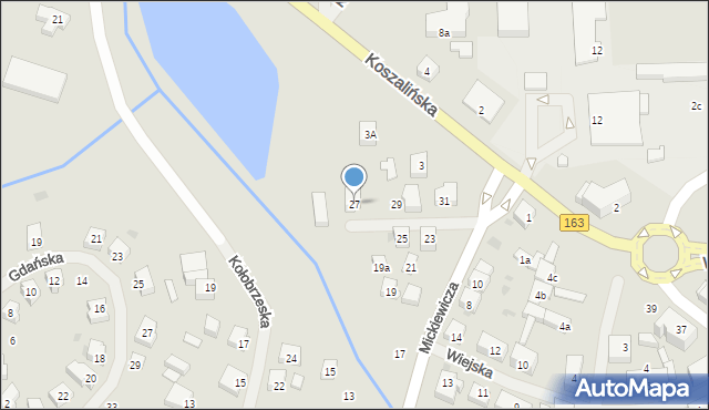 Połczyn-Zdrój, Mickiewicza Adama, 27, mapa Połczyn-Zdrój