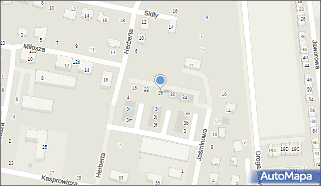 Pruszcz Gdański, Miłosza Czesława, 26, mapa Pruszcz Gdański