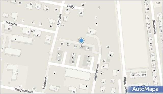 Pruszcz Gdański, Miłosza Czesława, 30, mapa Pruszcz Gdański