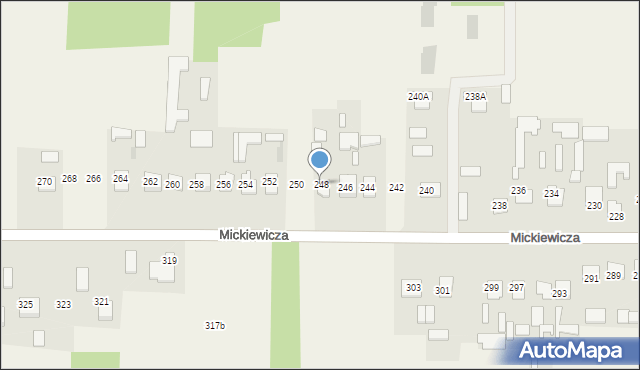 Przędzel, Mickiewicza Adama, 248, mapa Przędzel