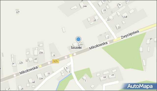 Przegędza, Mikołowska, 4, mapa Przegędza