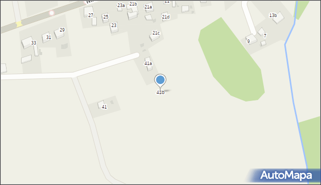 Przegędza, Mikołowska, 41b, mapa Przegędza