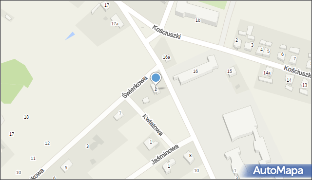 Przybiernów, Mieszka I, 2, mapa Przybiernów