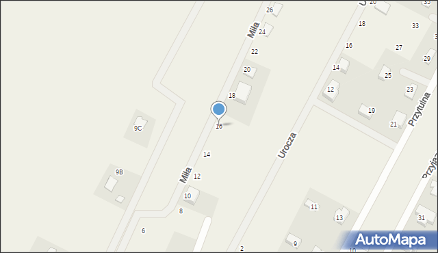 Przyjaźń, Miła, 16, mapa Przyjaźń