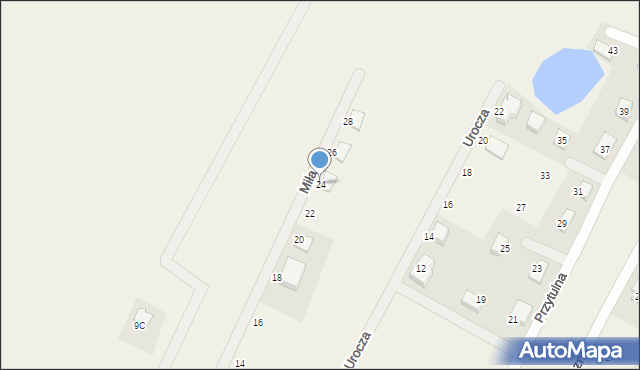 Przyjaźń, Miła, 24, mapa Przyjaźń
