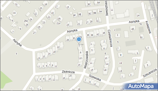 Puck, Mistrzowska, 2, mapa Puck