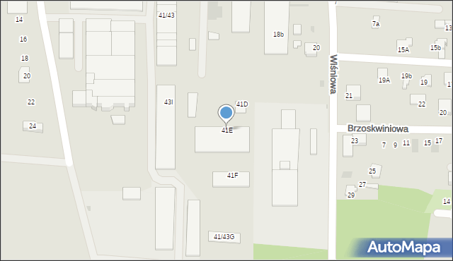 Pułtusk, Mickiewicza Adama, 41E, mapa Pułtusk