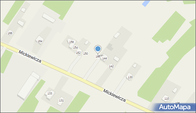 Radomyśl nad Sanem, Mickiewicza Adama, 146, mapa Radomyśl nad Sanem