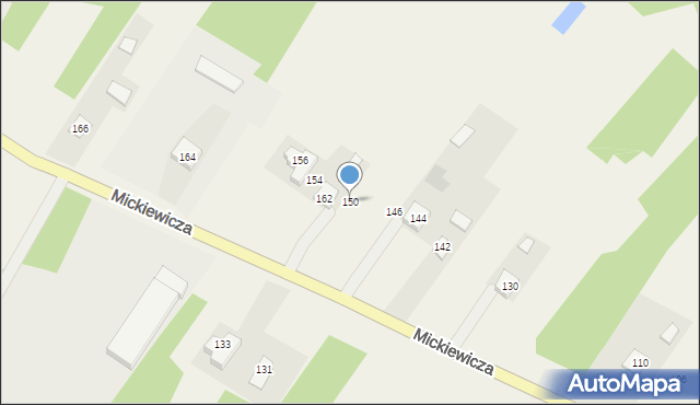 Radomyśl nad Sanem, Mickiewicza Adama, 150, mapa Radomyśl nad Sanem
