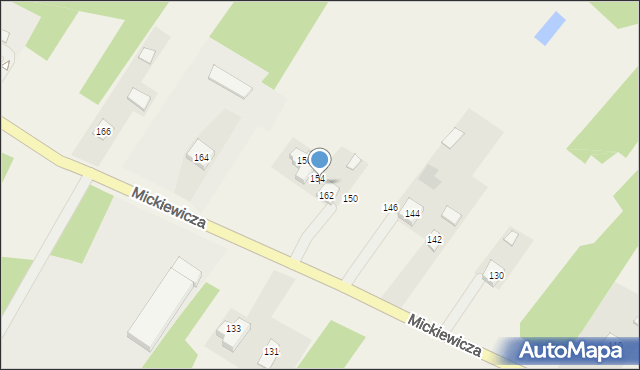 Radomyśl nad Sanem, Mickiewicza Adama, 160, mapa Radomyśl nad Sanem