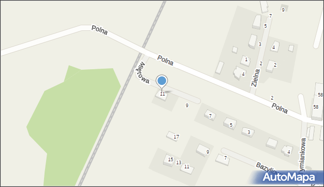 Rogów Sobócki, Miętowa, 11, mapa Rogów Sobócki