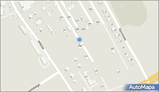 Ropczyce, Mickiewicza Adama, 24e, mapa Ropczyce