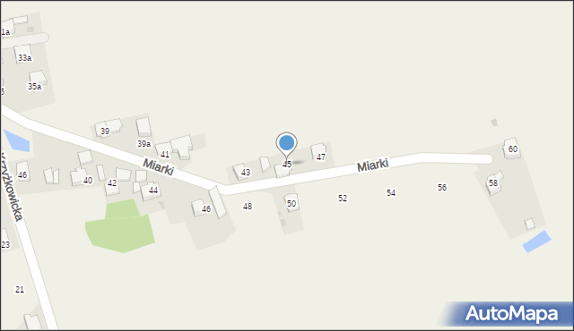 Rzuchów, Miarki Karola, 45, mapa Rzuchów