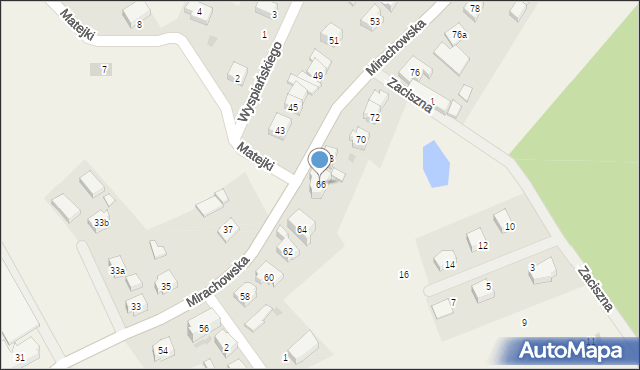 Sierakowice, Mirachowska, 66, mapa Sierakowice
