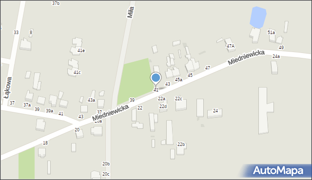 Skierniewice, Miedniewicka, 41, mapa Skierniewic