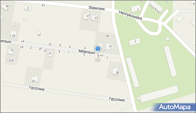 Sobolewo, Millenium, 3, mapa Sobolewo