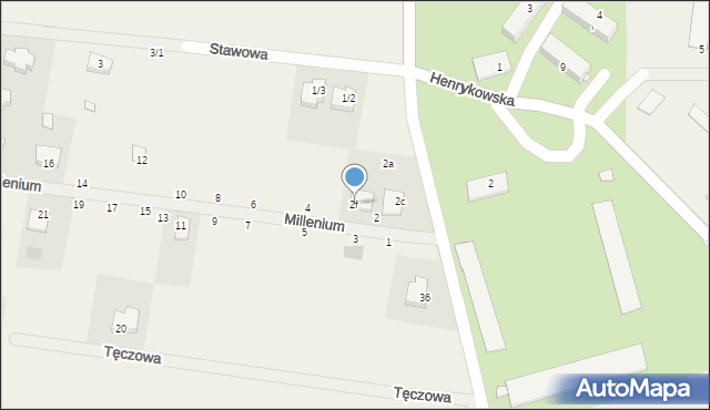 Sobolewo, Millenium, 2f, mapa Sobolewo