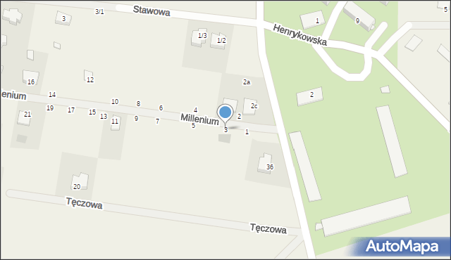 Sobolewo, Millenium, 3, mapa Sobolewo