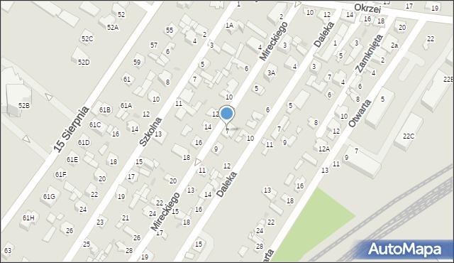 Sochaczew, Mireckiego Józefa, 7, mapa Sochaczew