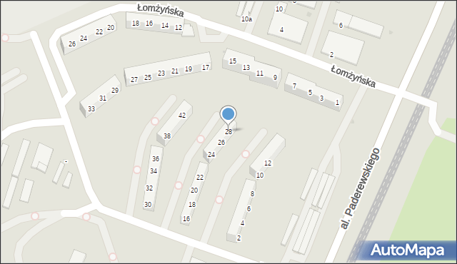 Sosnowiec, Mielecka, 28, mapa Sosnowca