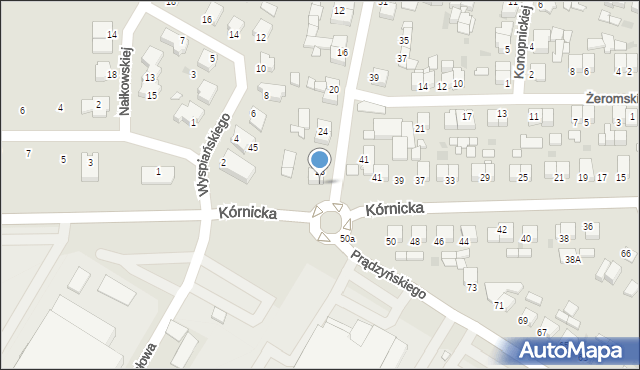 Środa Wielkopolska, Mickiewicza Adama, 30, mapa Środa Wielkopolska