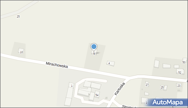 Staniszewo, Mirachowska, 6, mapa Staniszewo