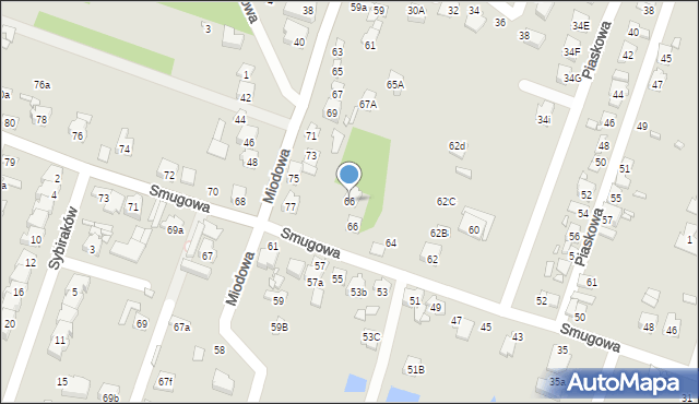 Starachowice, Mierosławskiego Ludwika, gen., 66, mapa Starachowic