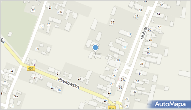 Stare Siołkowice, Michała, 27a, mapa Stare Siołkowice