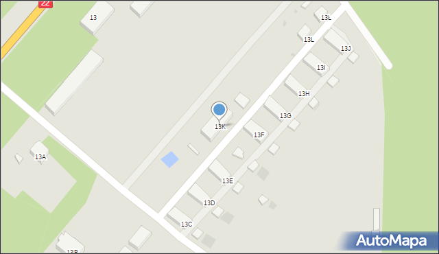 Starogard Gdański, Mickiewicza Adama, 13K, mapa Starogard Gdański