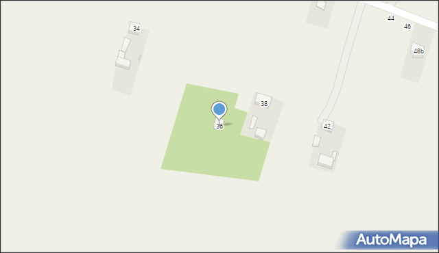 Strzelce Wielkie, Michałów, 36, mapa Strzelce Wielkie