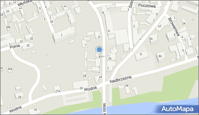 Świecie, Mickiewicza Adama, 5, mapa Świecie