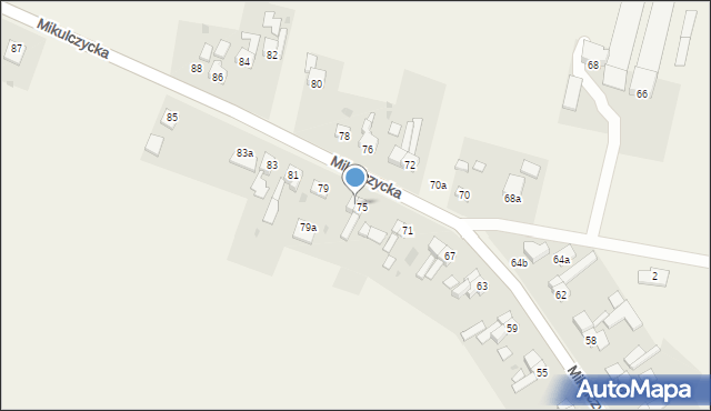 Świętoszowice, Mikulczycka, 77, mapa Świętoszowice