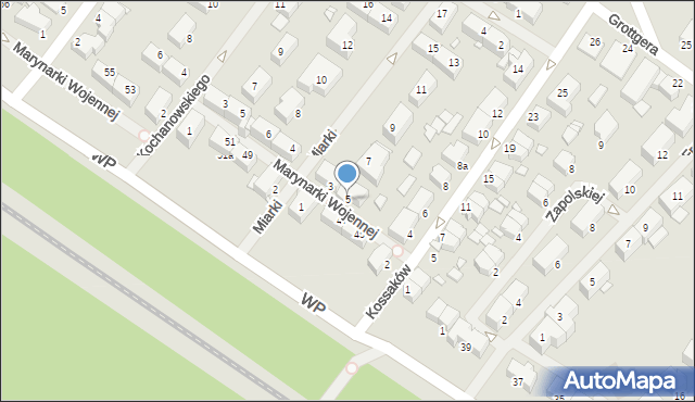 Świnoujście, Miarki Karola, 5, mapa Świnoujście